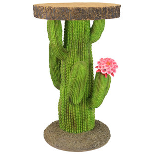 DESIGN TOSCANO Saguaro Cactus Sculptural Side Table
