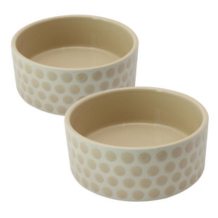 GRACE'S TEA WARE Pet Bowl (Set of 2)