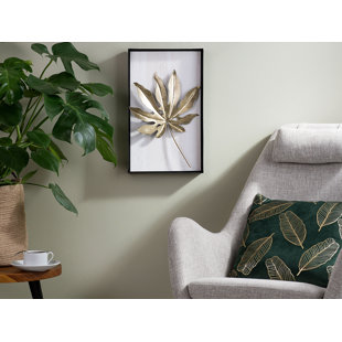 WORLD MENAGERIE Handgefertigte Metall Wanddekoration Pflanzen & Blumen