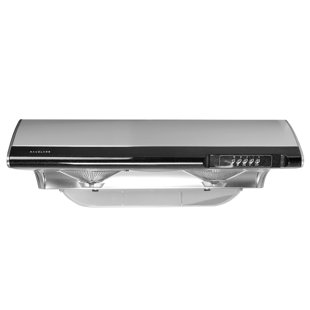 Hauslane 30" Stainless Steel 400 CFM Ducted (Vented) Under Cabinet Range Hood
