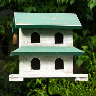 HOME BAZAAR Bird In Hand Hanover House for Purple Martins 15.5 in x 16 in x12.5 in Birdhouse