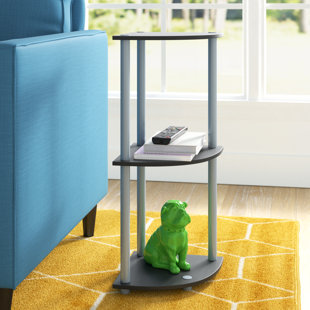 WAYFAIR BASICS™ 75.2cm H x 29.5cm W Corner Bookcase