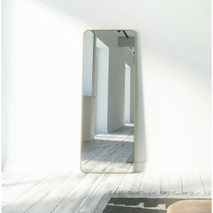 GLASS WAREHOUSE Trinity 24 in. x 67 in. Square Radius Mirror