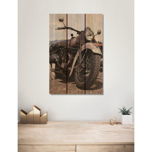 GIZAUN ART Classic Ride On Wood Print