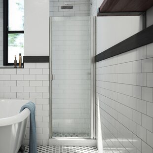 ARIZONA SHOWER DOOR RD 24" W x 66" H Hinged Semi-Frameless Shower Door