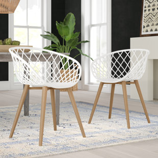 GEORGE OLIVER Masam Cross Back Arm Chair (Set of 2)