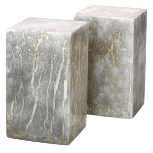 JAMIE YOUNG COMPANY Slab Handmade Abstract Figurines & Sculptures (Set of 2)