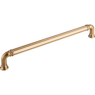 TOP KNOBS Chareau (R) Reeded 18" Center to Center Appliance Pull