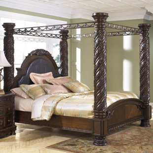ASTORIA GRAND Vita Low Profile Canopy Bed