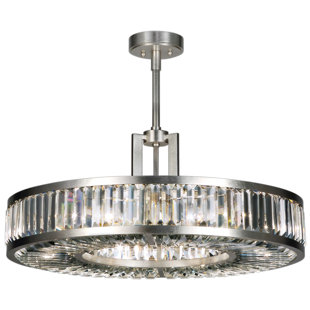 FINE ART HANDCRAFTED LIGHTING Crystal Enchantment 29" Round Chandelier