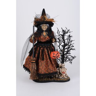 KAREN DIDION ORIGINALS Haunted Trail Witch on Base