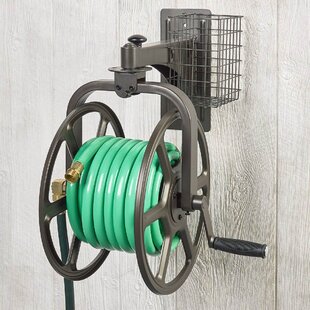 LIBERTY GARDEN Steel Wall Hose Reel