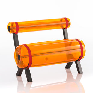 MOJOW Gartenbank Ziba aus Aluminium und Kunststoff