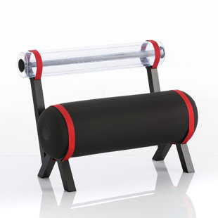 MOJOW L100 Aluminium And Opaque Black PVC Bench