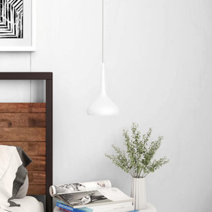 ZIPCODE DESIGN Dawson 1 - Light Matte LED Teardrop Pendant
