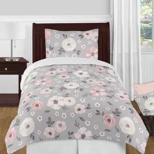 SWEET JOJO DESIGNS Floral Comforter Set