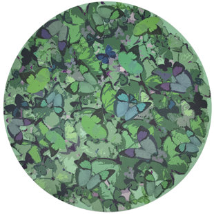NICOLETTE MAYER Mariposa Pebble 16" Vinyl Placemat (Set of 4)