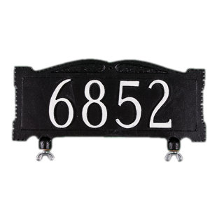 MONTAGUE METAL PRODUCTS INC. Metal Classic/Decorative Illuminated Mailbox Sign