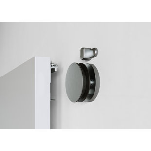 RENIN InvisiGlide Across the Wall Standard Single Barn Door Hardware Kit