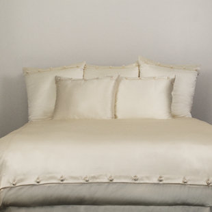 ANN GISH Silk Charmeuse Duvet Cover