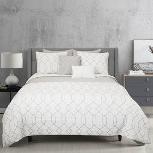 RIVERBROOK HOME Alexander Gray Reversible Comforter Set