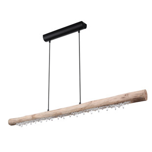 CANORA GREY Lineare LED-Pendelleuchte 1-flammig Renfrow