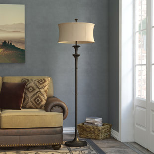 CANORA GREY Kabod 69'' Oil Rubbed Bronze Traditional Floor Lamp