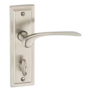 URFIC Como Bathroom Lock Door Handle (Set of 2)