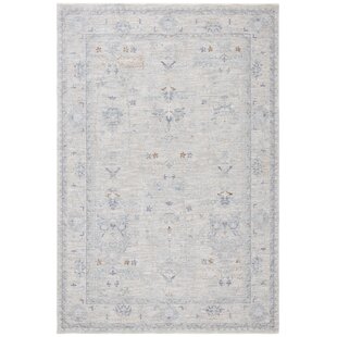 Lauren Ralph Lauren Eliza Power Loomed, 10% Polypropylene, 90% Polyester, Light Grey Area Rug