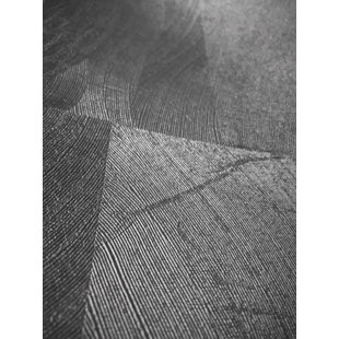 EBERN DESIGNS Argaki Tile Midnight 10.05m x 53cm Textured Matte Paste the Wall Wallpaper Roll