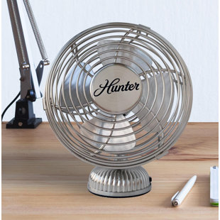 OCEANAIRE HOMEGOODS Hunter Home Comfort 4" Personal Fan