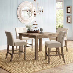 LAUREL FOUNDRY MODERN FARMHOUSE® Kouba 4 - Person Counter Height Dining Set