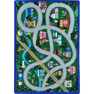 JOY CARPETS Performance Green Rug