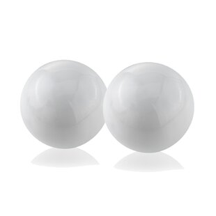 ORREN ELLIS Anachristina 3" Aluminum Decorative Orb Tabletop Sculpture (Set of 2)