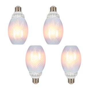 EVERLASTING GLOW 5 Watt Equivalent A21 E26/Medium (Standard) 1800K LED Bulb (Set of 4)