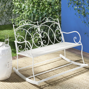 LILY MANOR Decorative Iron Bench