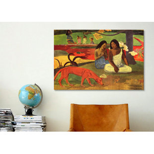 ICANVAS 'Arearea, 1892' by Paul Gauguin Painting Print on Canvas
