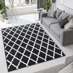 FAIRMONT PARK Teppich Fyffe in Schwarz