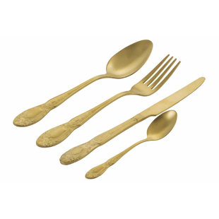 Villa D'Este Home Wonderland 24 Piece Cutlery Set , Service for 6 (Set of 6)