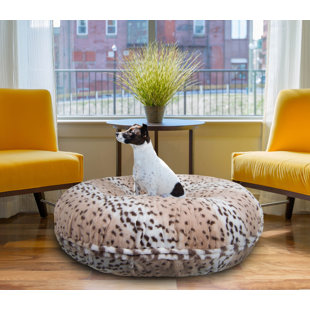 TUCKER MURPHY PET™ Koret Leopard Bagel Bed Doughnut