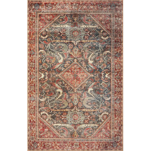 WORLD MENAGERIE Orlo Performance Red Rug