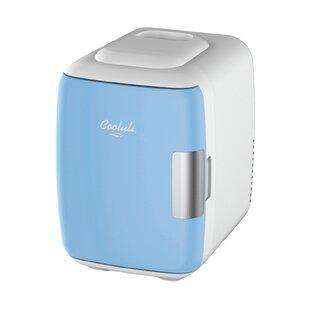 Cooluli Classic 0.14 Cubic Feet Portable Countertop Mini Fridge