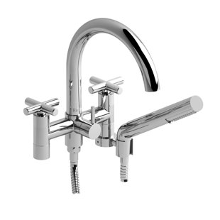 RIOBEL Riu™ Two Hole Tub Filler without Risers