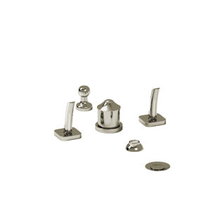 RIOBEL Salomé™ Two Handle Widespread Bidet Faucet