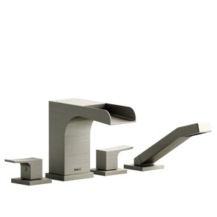 RIOBEL Zendo™ Double Handle Deck Mounted Roman Tub Faucet