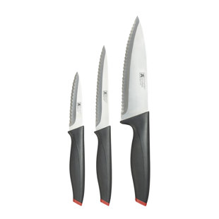 Richardson Sheffield Laser 3 Piece Stainless Steel Assorted Knife Set (Set of 3)