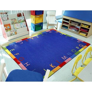 Educational Rainbow Alphabet Primary by Joy Carpets Area Rug