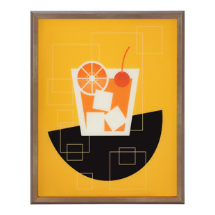 CORRIGAN STUDIO® Old Fashioned Uniek - Floater Frame Print on Glass