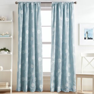 HIGHLAND DUNES Goufes Semi Sheer Curtain Panel