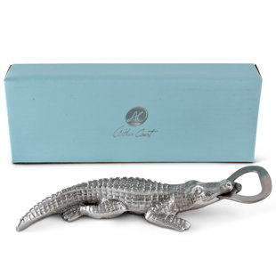 ARTHUR COURT DESIGNS Alligator Bottle Opener
